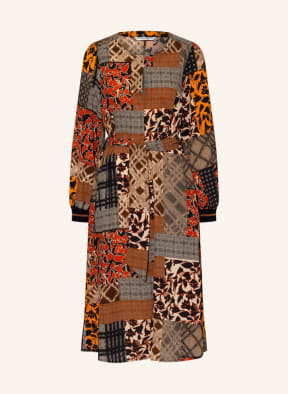 summum woman Kleid , Farbe: DUNKELBRAUN/ ORANGE (Bild 1)