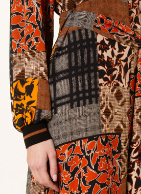 summum woman Kleid , Farbe: DUNKELBRAUN/ ORANGE (Bild 1)