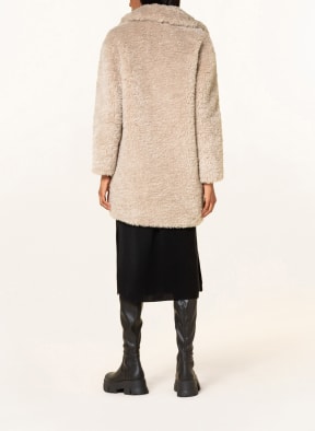 HERNO Kunstfell-Mantel , Farbe: BEIGE (Bild 1)