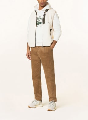 LACOSTE Teddyfell-Weste, Farbe: WEISS (Bild 1)