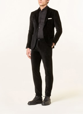PAUL Anzughose Slim Fit aus Cord, Farbe: SCHWARZ (Bild 1)