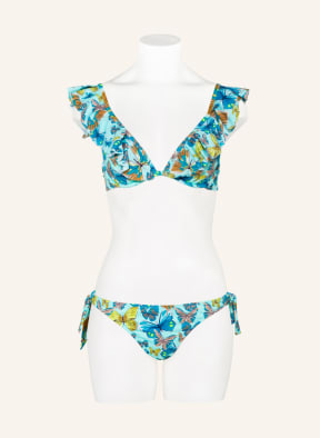 VILEBREQUIN Underwired bikini top LIZZY, Color: TURQUOISE/ YELLOW/ BROWN (Image 1)