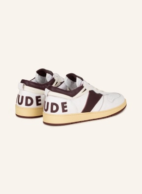 RHUDE Sneakers RHECESS, Color: WHITE/ DARK RED (Image 1)