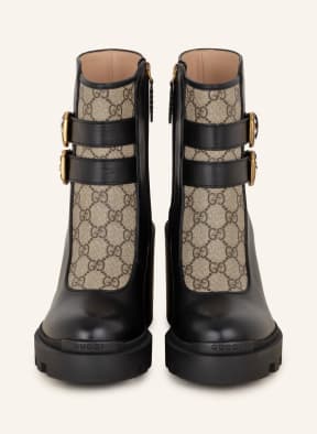 GUCCI Ankle boots, Color: 1182 BLACK/NERO/BEIGE-EBO (Image 1)