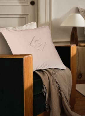 GANT HOME Velvet decorative cushion cover, Color: LIGHT PINK (Image 1)
