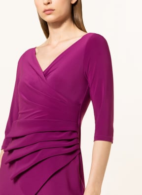 Joseph Ribkoff SIGNATURE Cocktailkleid mit 3/4-Arm , Farbe: DUNKELLILA (Bild 1)