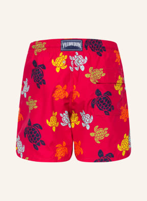 VILEBREQUIN Badeshorts MOOREA, Farbe: ROT/ ORANGE/ DUNKELBLAU (Bild 1)