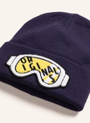 COLMAR Beanie, Color: DARK BLUE/ WHITE/ YELLOW (Image 1)
