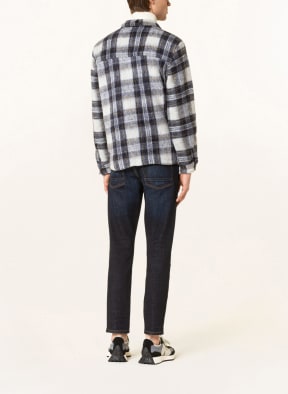 GABBA Overshirt THEODOR, Color: DARK BLUE/ WHITE/ YELLOW (Image 1)