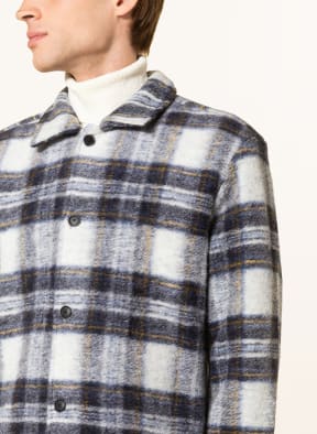 GABBA Overshirt THEODOR, Color: DARK BLUE/ WHITE/ YELLOW (Image 1)