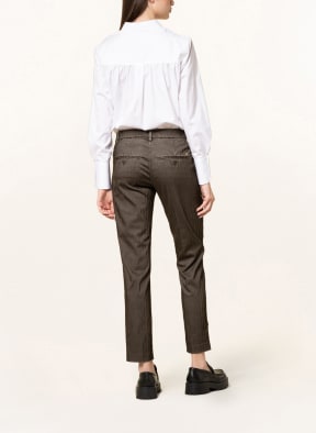 MASON'S Velvet pants NEW YORK, Color: BLACK/ KHAKI (Image 1)