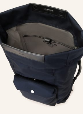 MISMO Backpack ESCAPE with laptop compartment, Color: DARK BLUE/ BLACK (Image 1)