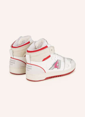 AXEL ARIGATO Hightop-Sneaker DICE HIGH mit Schmucksteinen, Farbe: WEISS/ ROT (Bild 1)