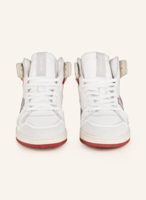 AXEL ARIGATO Hightop-Sneaker DICE HIGH mit Schmucksteinen, Farbe: WEISS/ ROT (Bild 1)
