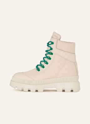 Marc O'Polo Schnürboots, Farbe: ECRU/ GRÜN (Bild 1)