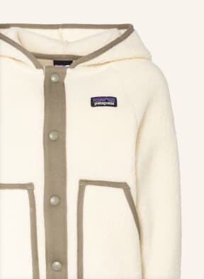 patagonia Teddyfell-Jacke RETRO PILE, Farbe: ECRU/ HELLGRÜN (Bild 1)
