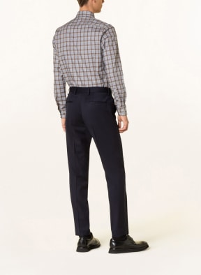 OLYMP Hemd Level Five body fit, Farbe: BRAUN/ DUNKELBLAU/ WEISS (Bild 1)