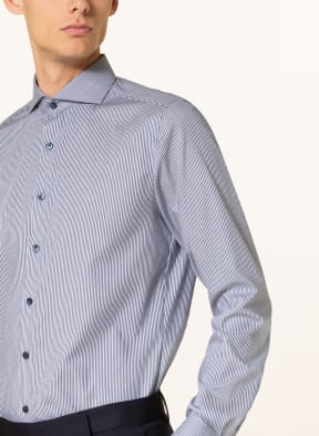 OLYMP Hemd Level Five body fit, Farbe: DUNKELBLAU/ WEISS (Bild 1)