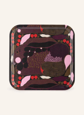 marimekko Tablett RUSAKKO, Farbe: DUNKELBLAU/ KHAKI/ FUCHSIA (Bild 1)
