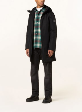 ECOALF Raincoat LIVORALF , Color: BLACK (Image 1)