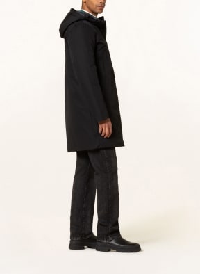 ECOALF Raincoat LIVORALF , Color: BLACK (Image 1)