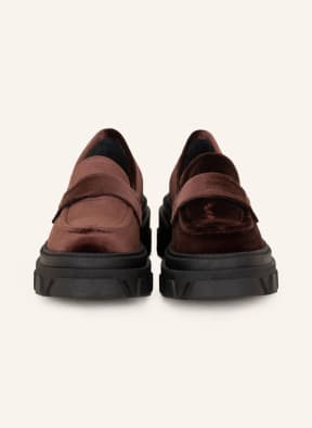 ALOHAS Loafers, Color: BROWN (Image 1)