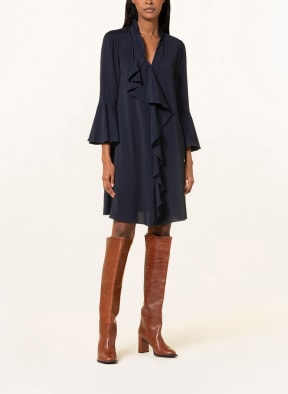DOROTHEE SCHUMACHER Kleid mit Volants, Farbe: DUNKELBLAU (Bild 1)