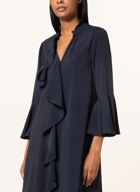 DOROTHEE SCHUMACHER Kleid mit Volants, Farbe: DUNKELBLAU (Bild 1)