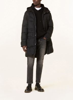BOSS Quilted coat OKTRIKA, Color: BLACK (Image 1)