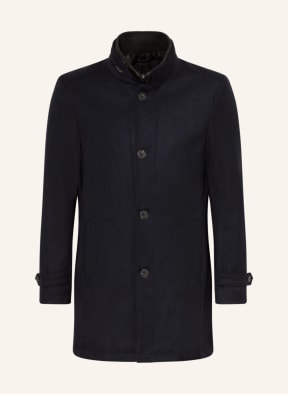 Roy Robson Coat with detachable trim, Color: DARK BLUE (Image 1)