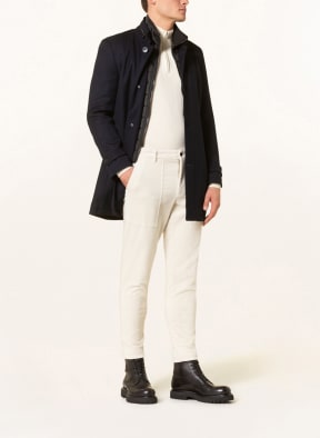 Roy Robson Coat with detachable trim, Color: DARK BLUE (Image 1)
