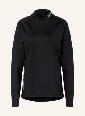 Nike Koszulka z długim rękawem PRO WARM, Kolor: CZARNY/ BIAŁY (Obrazek 1)