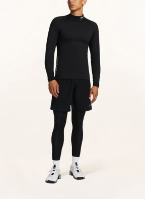 Nike Koszulka z długim rękawem PRO WARM, Kolor: CZARNY/ BIAŁY (Obrazek 1)