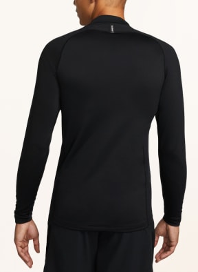 Nike Koszulka z długim rękawem PRO WARM, Kolor: CZARNY/ BIAŁY (Obrazek 1)