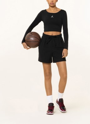 JORDAN Cropped shirt JORDAN, Color: BLACK (Image 1)