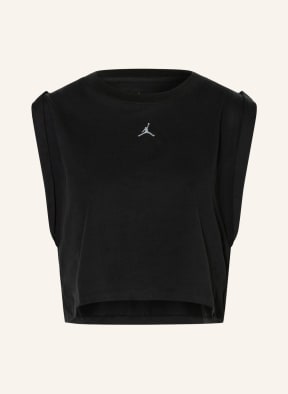 JORDAN Cropped top JORDAN, Color: BLACK (Image 1)