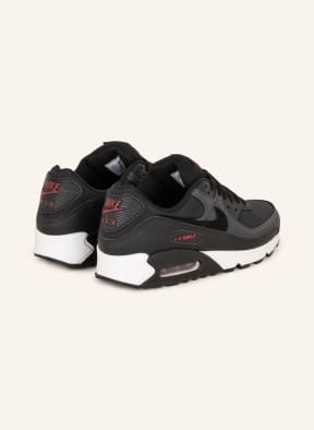 Nike Sneaker AIR MAX 90, Farbe: SCHWARZ/ DUNKELGRAU/ DUNKELROT (Bild 1)