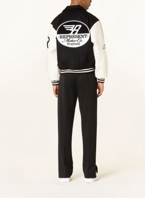 REPRESENT Blouson im Materialmix, Farbe: SCHWARZ (Bild 1)
