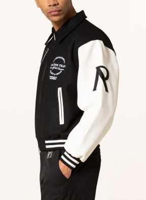 REPRESENT Blouson im Materialmix, Farbe: SCHWARZ (Bild 1)