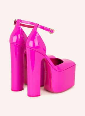 VALENTINO GARAVANI Plateau-Slingpumps DISCOBOX , Farbe: NEONPINK (Bild 1)