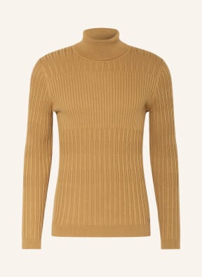 HUGO Rollkragenpullover SMAXO, Farbe: CAMEL (Bild 1)