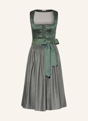 Gottseidank Dirndl MONA, Farbe: GRÜN/ DUNKELGRÜN/ GRAU (Bild 1)