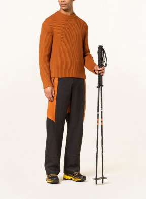 ZEGNA Skihose, Farbe: SCHWARZ/ DUNKELORANGE (Bild 1)