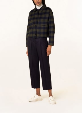 windsor. Pea coat, Color: DARK GREEN/ DARK BLUE (Image 1)