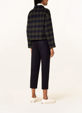 windsor. Pea coat, Color: DARK GREEN/ DARK BLUE (Image 1)