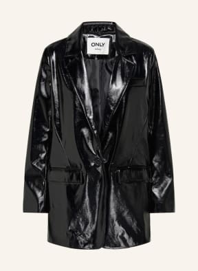 ONLY Blazer in Lederoptik, Farbe: SCHWARZ (Bild 1)