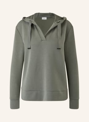 s.Oliver BLACK LABEL Hoodie, Farbe: DUNKELGRÜN (Bild 1)