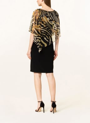 Joseph Ribkoff Cocktailkleid, Farbe: SCHWARZ/ HELLGELB/ GELB (Bild 1)