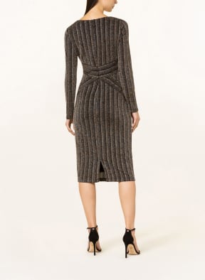 Joseph Ribkoff Strickkleid mit Glitzergarn, Farbe: SCHWARZ/ GOLD (Bild 1)