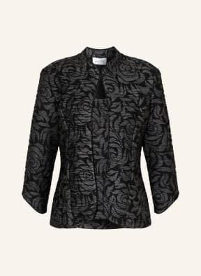 Joseph Ribkoff Set: Blazer und Top mit Glitzergarn, Farbe: SCHWARZ/ SILBER (Bild 1)
